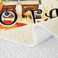 thumbnail image 5 of Erosebridal Fall Scarecrow Pumpkin Quilt Full 3-Piece,Happy Harvest Full Bedspread Sets,Cream,1 Coverlet and 2 Pillowcases, 5 of 7