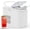 Sleek White, variant on Ice Maker Machine with Handle,26lbs in 24Hrs,9 Ice Cubes in 6 Mins,Auto-Cleaning Portable Ice Maker with Basket and Scoop, Countertop Ice Maker for Home/Kitchen/Camping/RV