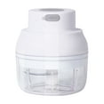 thumbnail image 1 of Mistaha Mini Electric Garlic Chopper Multi-function Food Chopper USB Charging Wireless Garlic Grinder Mincer Cutter for Chopping Vegetables Fruits Onions Garlics Salad Boneless Meat, 1 of 8