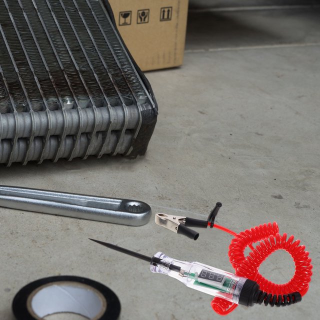 ELAYARD 1Set Car Circuit Tester for Automotive Repair Voltage Measurement and Polarity Detection Metal and Plastic