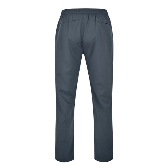 Quealent Mens Pants Relaxed Men's Slim Tapered Stretchy Casual Pants Workout (Dark Gray,4XL)