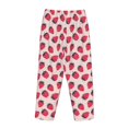 thumbnail image 5 of Xecao Strawberry Women's Straight Lounge Pajama Pants: The Epitome of Relaxed Sleepwear, 5 of 9