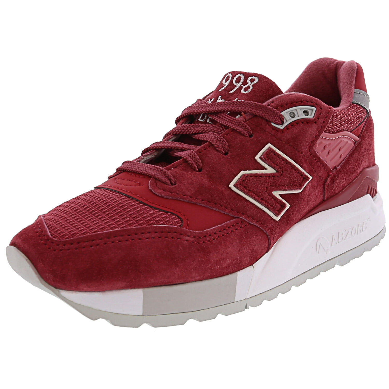 new balance leather running shoes