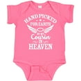 thumbnail image 3 of Inktastic Handpicked for Earth by My Cousin in Heaven with Angel Wings Boys or Girls Baby Bodysuit, 3 of 5