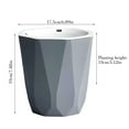 thumbnail image 3 of MOQIN 5 Inch Self Watering Planter for Indoor Plant Pots, White Flower Plant Pot with Deep Reservoir, Plastic Pots for All House Plants, Flowers, Orchid, African Violets, 3 of 8