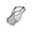 #04 _ Gray _ L, variant on Mesh Muzzle for Dogs, Breathable with Reflective Strips for Panting Drinking _ Black _ S