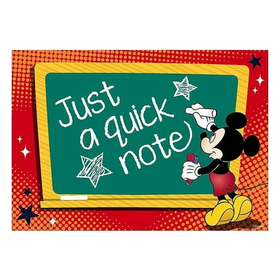 Eureka 4" x 6" Post Card Mickey Teacher 36/Pack EU-831900
