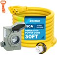 thumbnail image 1 of Kit de cable de generador y caja de entrada de alimentación Kohree 50A 30m, 1 of 8