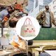 thumbnail image 5 of Una bolsa térmica de dibujos animados, bolsa de arroz portátil, los estudiantes traen una bolsa térmica de arroz al trabajo, 5 of 5