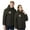 Green, variant on YABCSAZ Heated Jackets for Women&Mens 11 Heating Zones 2 Control Hooded Jacket USB Charging Lightweight Water&Wind Resistant Couple Heated Rain Jacket Electric Outdoors Coats Halloween Gifts