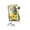 Yellow, variant on Access Pass Holder with Transparent Hard Case, Carry Loop, Charm Accent for Campus Entry, Badge Display, Transit Travel by LUVNIMB