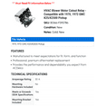 thumbnail image 2 of HVAC Blower Motor Cutout Relay - Compatible with 1970, 1972 GMC K25/K2500 Pickup, 2 of 2