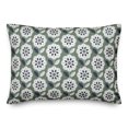thumbnail image 2 of Creative Products Green Navy Mod Pattern 14x20 Indoor / Outdoor Pillow, 2 of 3