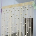 thumbnail image 2 of LEHOZIHEQ Beaded Door Curtain, String Curtain with Removable Rose Rod Pocket Thread Flower Doorway, Room Divider Hanging Fringe Curtains, Rose Wire Curtains Summer Door Curtains Decorative, 2 of 2