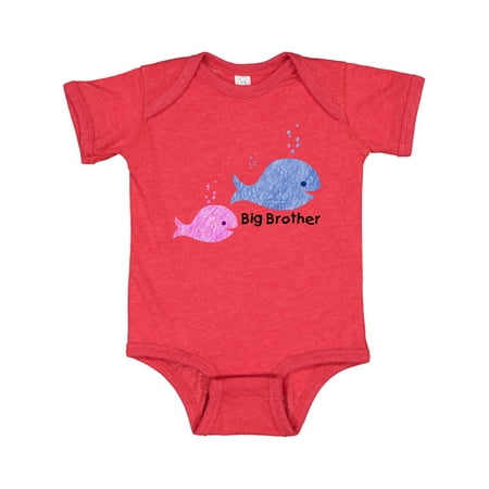 

Inktastic Big Brother with Lil Sister Gift Baby Boy Bodysuit
