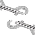 thumbnail image 3 of Stainless Steel Trigger Chain Clip,Happon 6Packs Dog Lead Clips,Zinc Alloy Double Ended Bolt Snap Hooks for Water Bucket Pet Feed Bucket Agricultural Equine Dog Leash, 3 of 6