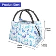 thumbnail image 2 of Honeii Rabbit2 Print Cooler Bag Insulated, Large Leakproof Soft Sided Portable Cooler Bag,Lunch Box Lunch Bag, 2 of 6
