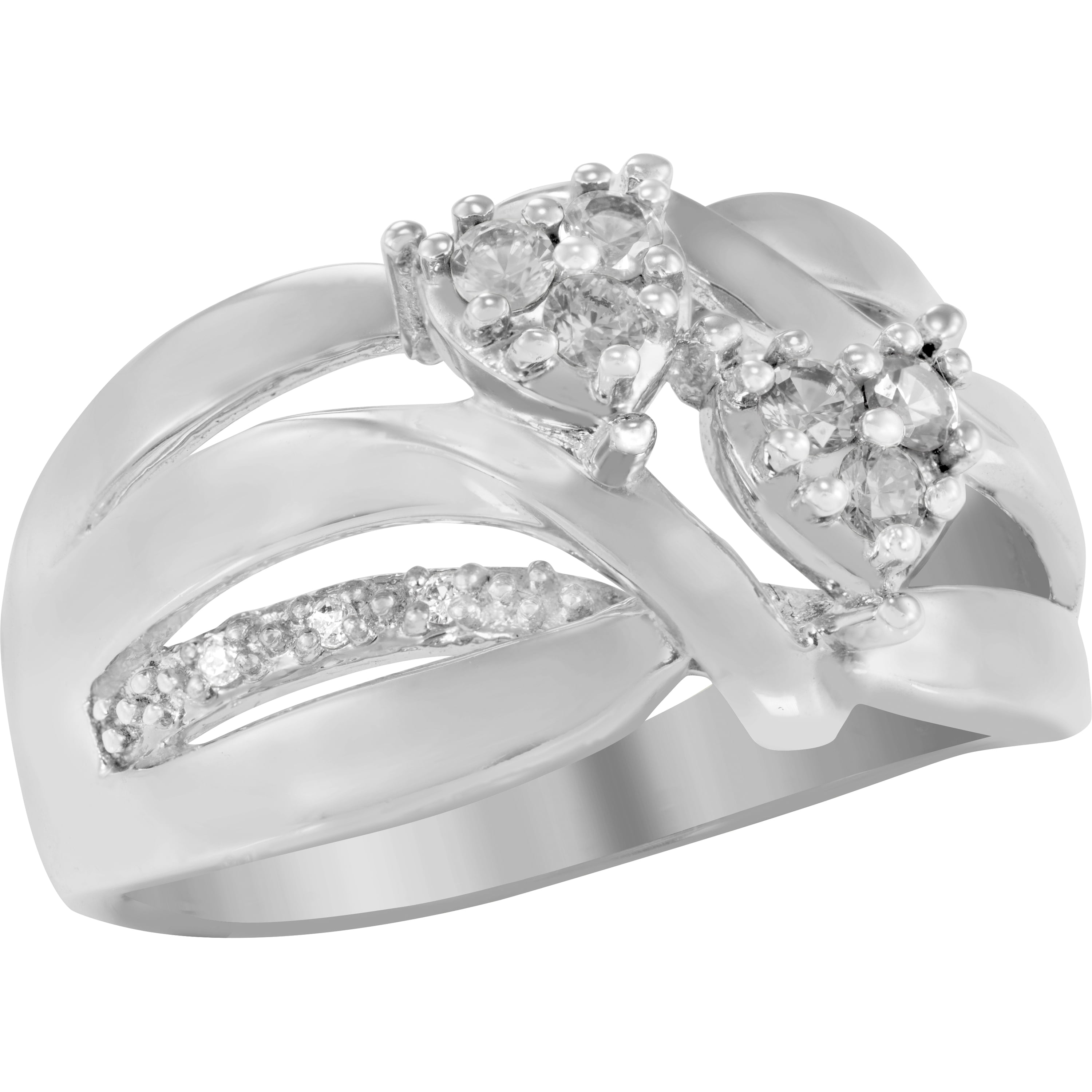 Keepsake Personalized Family Jewelry Sunny Birthstone Women's Ring available in Sterling Silver, 10k Gold Over Silver, and 10k Yellow and White Gold