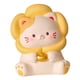 thumbnail image 3 of Estatua de gato, escultura de animal, alcancía, adorno de mesa coleccionable, maceta de ahorro Cabeza de flor S, 3 of 9