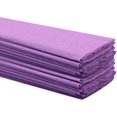 thumbnail image 1 of Crepe Paper Folds (20 Sheets) - 20 Inches Wide by 3.2 Feet Long - Mexican Crepe Paper -21 Assorted Color (Lavender), 1 of 7