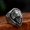 US No7, variant on Men's Stainless Steel Ring Lion Head Design Polished Finish Animal Zodiac Biker Ring Hand Jewelry Titanium Steel Ring for Men Statement Ring Lion Ring