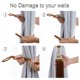 thumbnail image 5 of Sujetador de cortina con borlas, clips para cortinas, soporte, 2 piezas, marrón, 5 of 7