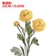 thumbnail image 3 of Flores artificiales de peonía para decoración del hogar, arreglo floral artificial para centro de mesa de salón o comedor, decoración floral interior de bajo mantenimiento, 3 of 4