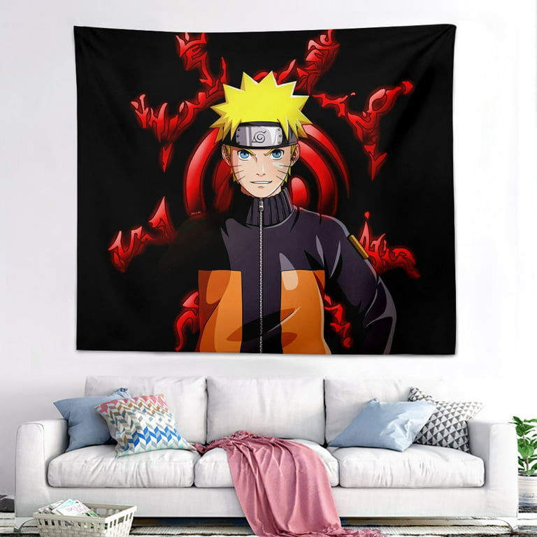 Naruto Tapestry Art Tapestry Wall Hanging Decor Photo Backdrops Wall Hanging Art Anime Tapestrys Tapestry Wall Hanging For Living Room Bedroom And Birthday Parties Walmart