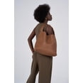 thumbnail image 2 of Bolso de mano MELOLILA grande de piel tejida para mujer con bolso de mano, 2 of 6
