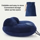 thumbnail image 4 of pstuiky Almohada inflable con forma de joroba|almohada portátil con forma de joroba|almohada inflable para la cabeza y el cuello|almohada de viaje para avión, 4 of 5