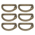 thumbnail image 3 of D Rings,20Pcs Metal D Rings Snake Pattern D Rings Metal Rings Buckle Smooth Operation, 3 of 14