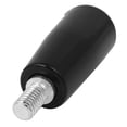 thumbnail image 3 of Milling Machine Plastic Handle Revolving Hand Grip Black M6 Male Thread 2pcs, 3 of 5