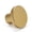 Brushed Brass, variant on 6 Pack Brushed Brass Cabinet Knobs Round Drawer Knobs, 1.18 Inch Diameter Bathroom Modern Cabinet Knobs