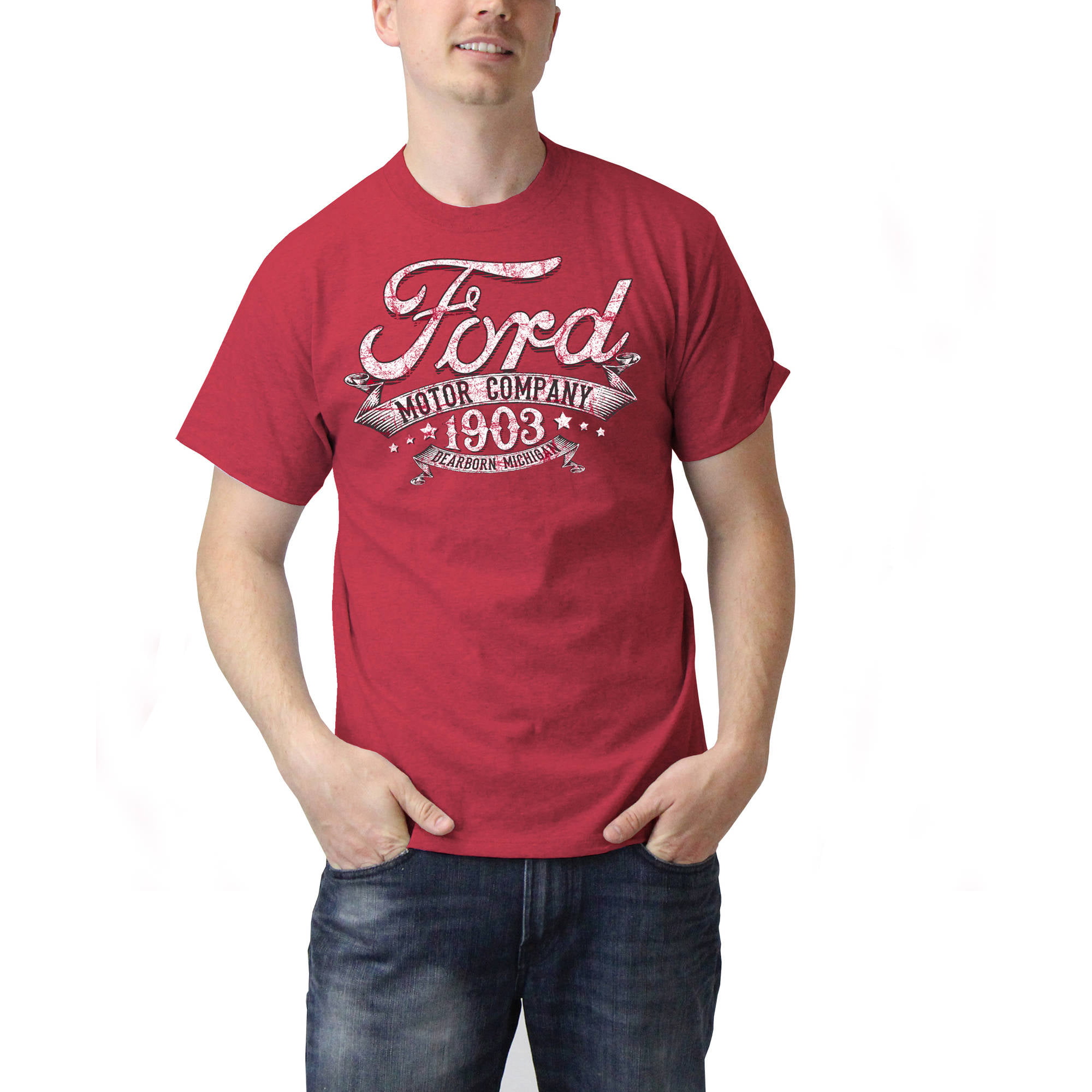 Ford Motor Company Patriot Flag Original Herren T-Shirt #3888
