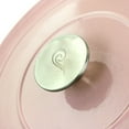 thumbnail image 6 of Crock-Pot Artisan 2 Piece 7 Quarts Enamled Cast Iron Dutch Oven in Blush Pink, 6 of 9