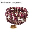 thumbnail image 3 of Yuehao Bracelets for Women, Gifts for Women, Stackable Bead Bracelets Ladies Mens Stretch Multilayer Bracelet Set Multicolor Jewelry, 3 of 8