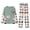 Multicolor#6, variant on Fengactive Womens Long Sleeve Pajama Set Round Neck Solid Top and Floral Print Pants with Contrast Patch Pocket Lounge Sleepwear