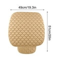 thumbnail image 3 of PATLOLLAV Winter Saving Car Seat Cushion,Winter Warm Anti-Slip Seat Pad,Soft Comfortable Without Backrest Seat Cushion Cover, Universal Seat Protector for Most Car,Christmas Clearance, 3 of 5