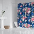 thumbnail image 2 of Pioneer Flower Floral Print Pattern Shower Curtain 84"x72" ,Bathroom Decorative Shower Curtains Set with 12 Hooks,Modern Waterproof Washable Shower Curtain, 2 of 6
