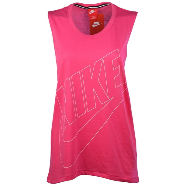 Nike - Nike Women's Signal Tank Muscle Shirt-Pink - Walmart.com ...