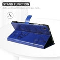 thumbnail image 3 of Galaxy Tab A7 SM-T500 T505 T507 10.4-inch Case,Dteck Smart Magnetic Butterfly Pattern Leather Case Card Holder Wallet Kickstand Hybrid Rubber Folio Cover for Samsung Galaxy Tab A7 10.4" 2020,Blue, 3 of 5