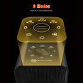 thumbnail image 5 of Phueutpros 1200W Ceramic Space Heater - 45° Oscillation, Tip-Over Auto Shutoff, Energy Saving for Office & Bedroom, 5 of 11