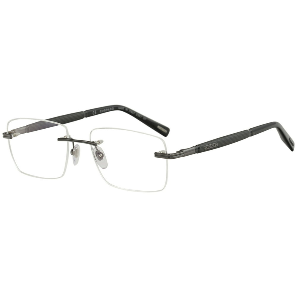 Chopard Eyeglasses VCHC37 VCH/C37 0K56 23K Dark Gunmetal Optical Frame ...