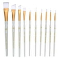 thumbnail image 2 of FolkArt 10 Piece Glass Painting Paint Brush Set, 2 of 4