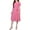 Chateau Rose Triangle, variant on Womens Petites Chiffon Knee-Length Midi Dress