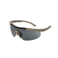 thumbnail image 3 of Swiss Tech Augen Shooting Glasses, Anti-Fog, Scratch-Resistant, Low-Profile, UV400, 2 Lenses, FDE Colorway, 3 of 7