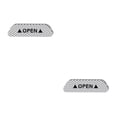 thumbnail image 2 of Speravity Pegatinas para puerta de coche, 4 Uds., marca de advertencia de seguridad Universal, cinta reflectante abierta, pegatina para casco de Type4 NO4 Speravity CBP103041, 2 of 5
