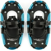 Lucky Bums Youth and Adult Snowshoes, Blue, 19-inch
