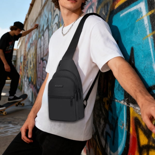 Chest Bag Travel Sports Shoulder Bag Casual Crossbody Bag Small Backpack