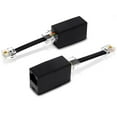 TRAHOO(2 Pack) Phone Jack to Adapter RJ45 Female to RJ11 Male